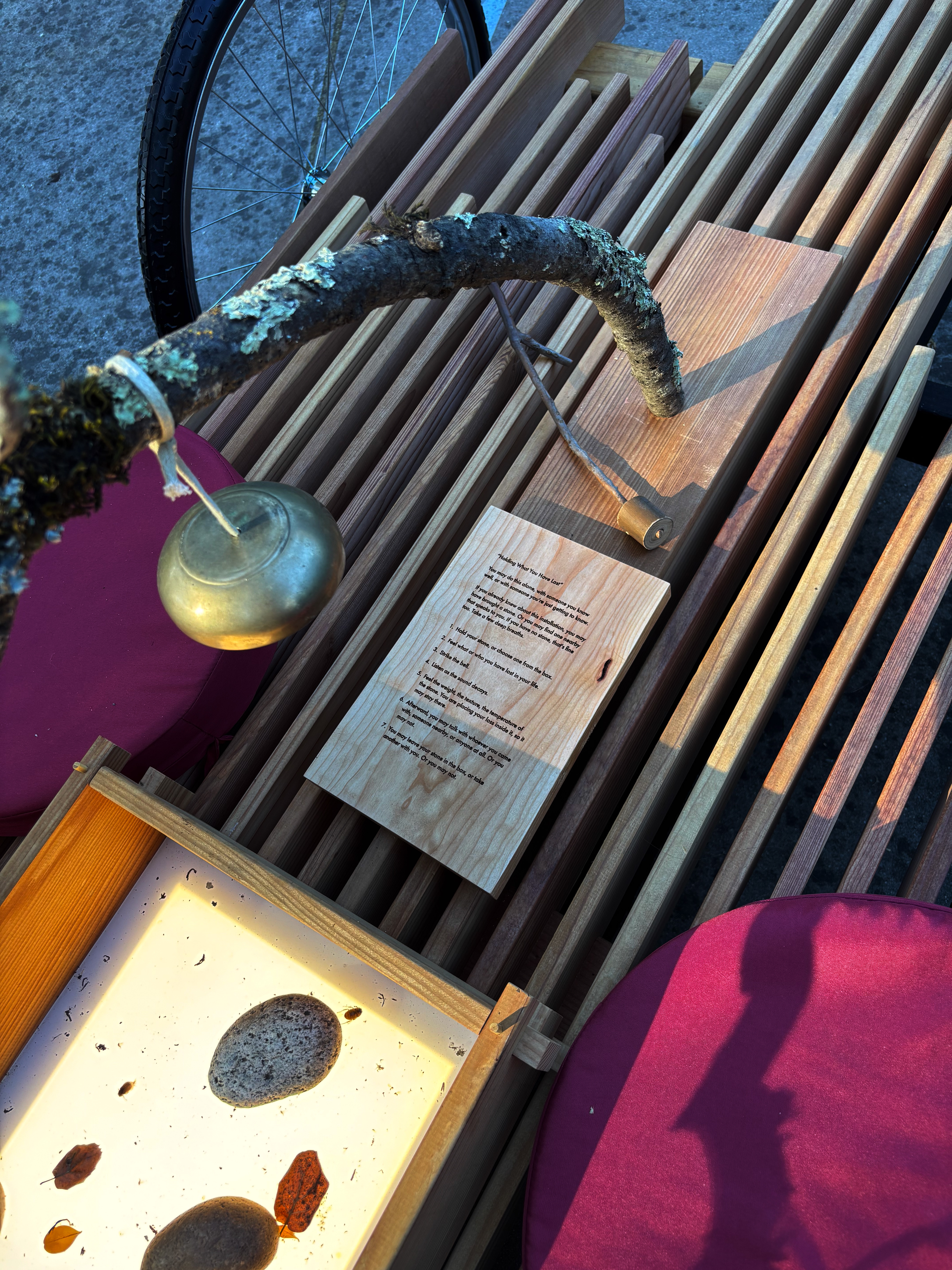 Holding What You Have Lost at Montalvo Arts Center for their the Art and Architecture of Maybe